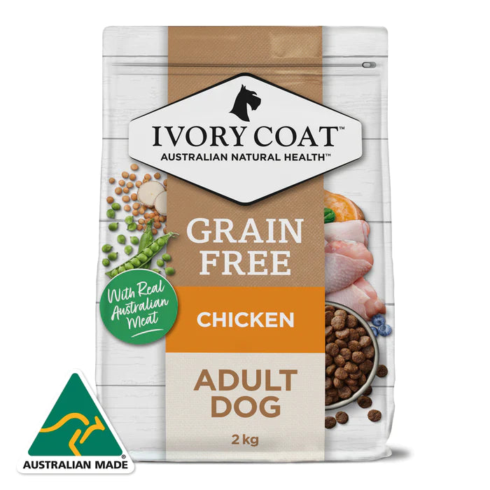 Ivory Coat Grain Free Adult All Breeds Dry Dog Food Pet Horse Farm