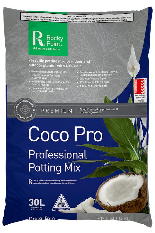 rocky point potting mix Rocky Point Coco Pro Professional Potting Mix 50L – Pet Horse & Farm